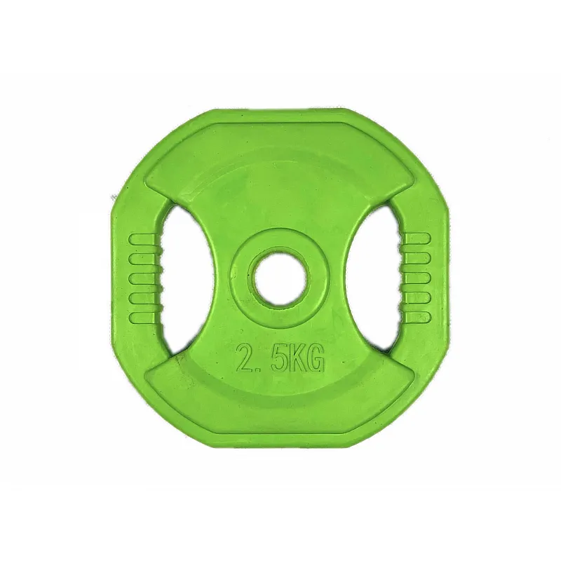 Power Force Δίσκος οκτάγωνος λάστιχο με χειρολαβές φ28 2,5kg