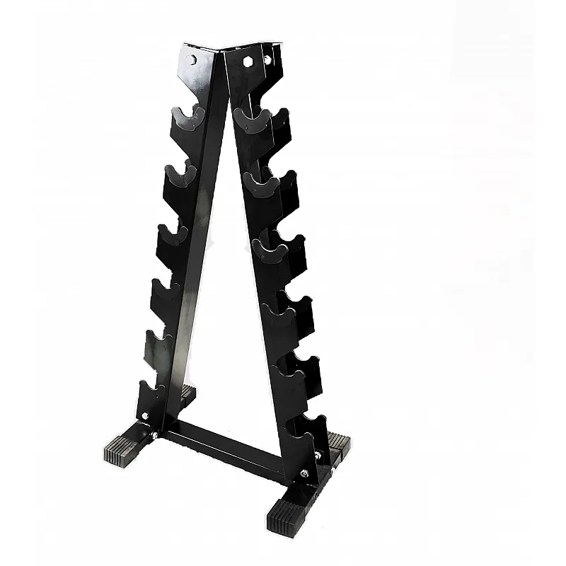 Power Force Τριγωνικό Stand Αλτήρων 12 θέσεων PF-550181 - Stand - Βάσεις δίσκων - Αλτήρων