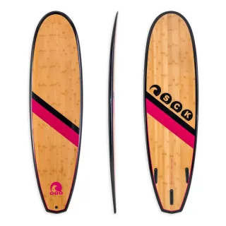 SCK Σανίδα surf EPX Bamboo 6’4″ Black-Ruby 192cm - Σε 12 Άτοκες Δόσεις