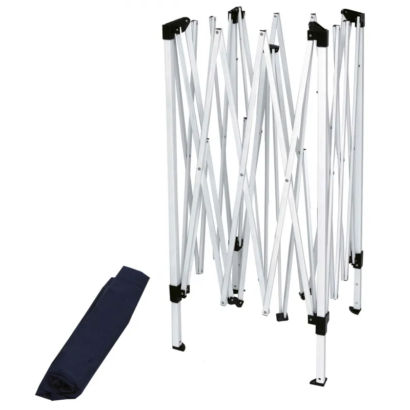 ΚΙΟΣΚΙ EASY UP ΛΕΥΚΟ 300x300x200/265cm POL 160gr - 10-22563-8 - Κιόσκια Κήπου