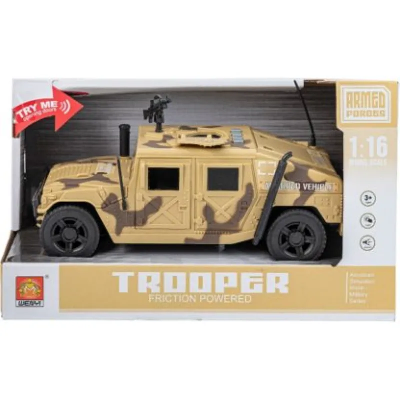 Φρίξιον Στρατιωτικό Hummer Φώτα Και Ηχους 23,50 εκ.