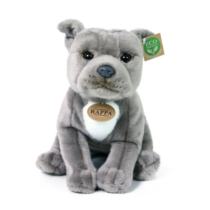 Rappa Λούτρινος Σκύλος Staffordshire Bull Terrier 30 εκ. Eco-Friendly (201552)