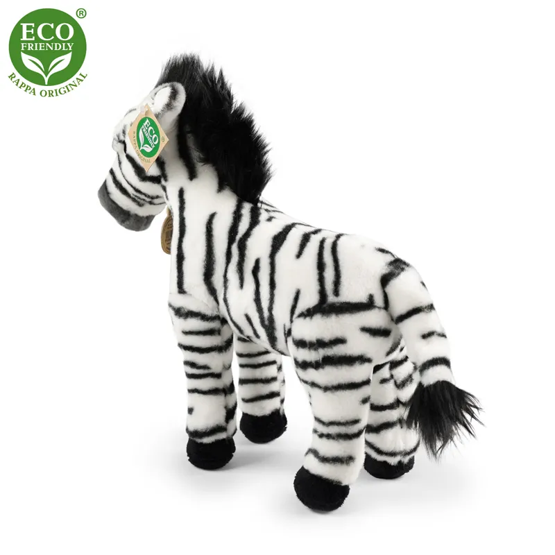 Rappa Λούτρινη Ζέβρα 30 εκ. Eco-Friendly (230750)