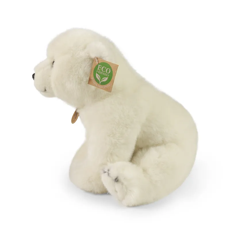 Rappa Λούτρινη Πολική Αρκούδα 25 εκ. Eco-Friendly (231443)