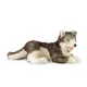 Rappa Λούτρινο Σκυλάκι Husky Ξαπλωτό 60 εκ. Eco-Friendly (241138)