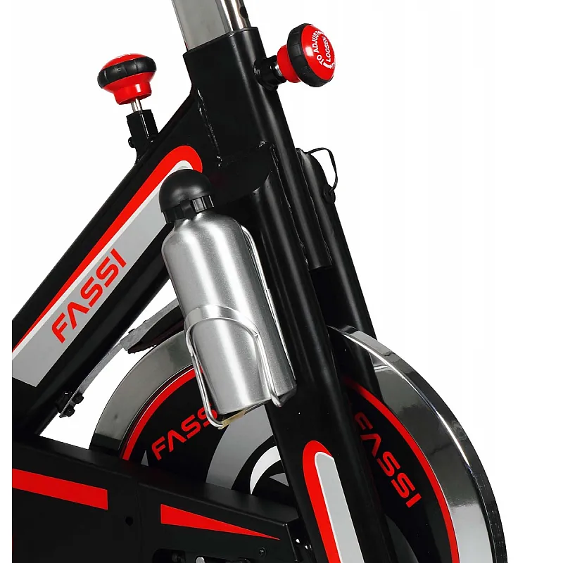 Fassi Ημιεπαγγελματικό Ποδήλατο Γυμναστικής Spin Bike R 24 Pro  + Δώρο ταπέτο προστασίας αξίας 25€ - Επαγγελμ. Εξοπλισμός