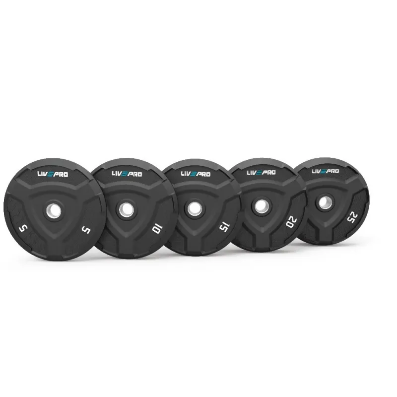Live Pro Bumper Plate 5kg Β-8022-05 - Δίσκοι - Μπάρες - Σετ Αλτήρων
