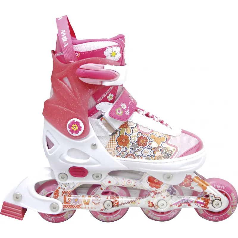 Amila In-Line Skate Αλουμινίου 33-36 48918 - Αυθημερόν παράδοση