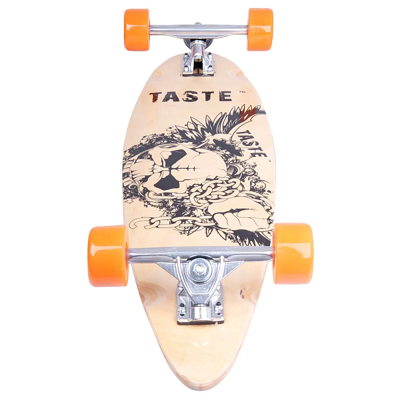 Worker Longboard Skully 11139 - Αυθημερόν παράδοση