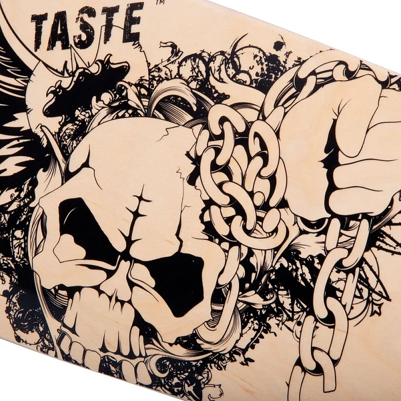 Worker Longboard Skully 11139 - Αυθημερόν παράδοση
