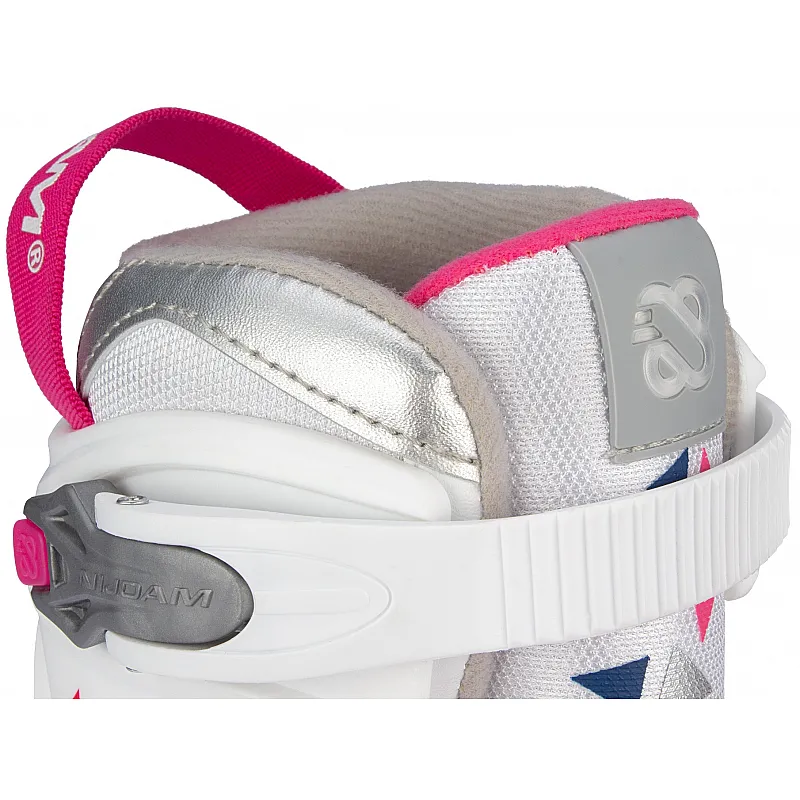 Nijdam Inline Skates ρυθμιζόμενα White Wedge N20AA04 - Επιλογές Δώρων για εκείνη...