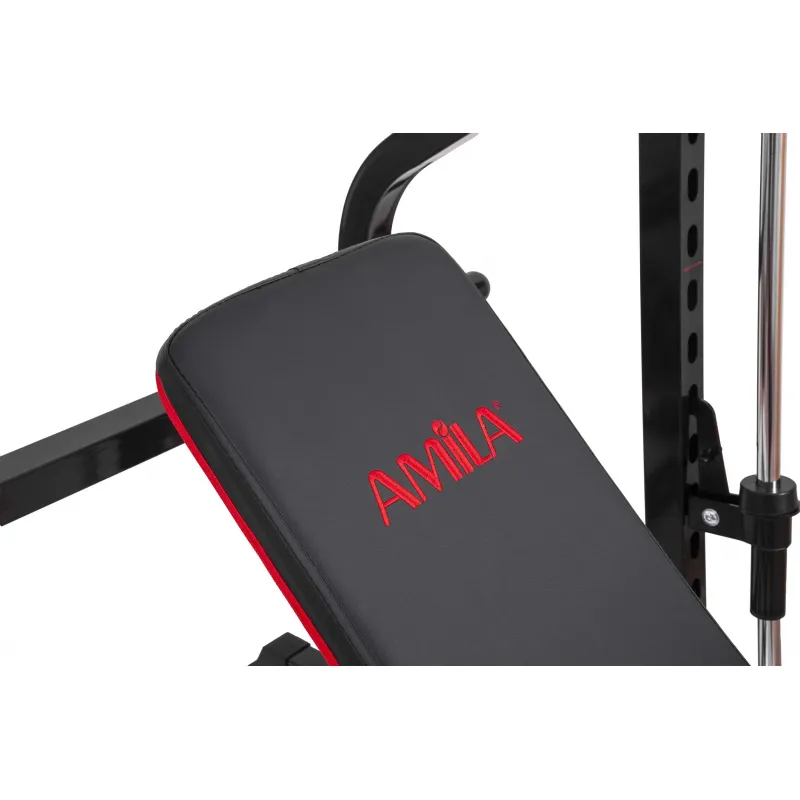 Amila Μηχάνημα Smith με Πάγκο 91207 - Πολυόργανα με πρόσθετα βάρη