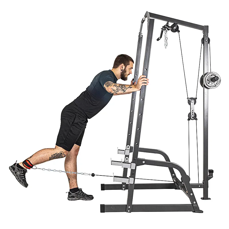 InSportline Power Rack PW60 Πολυόργανο με Πάγκο 20817 - Σε 12 Άτοκες Δόσεις - Black Friday
