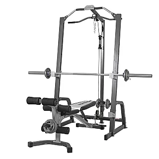 InSportline Power Rack PW60 Πολυόργανο με Πάγκο 20817 - Σε 12 Άτοκες Δόσεις