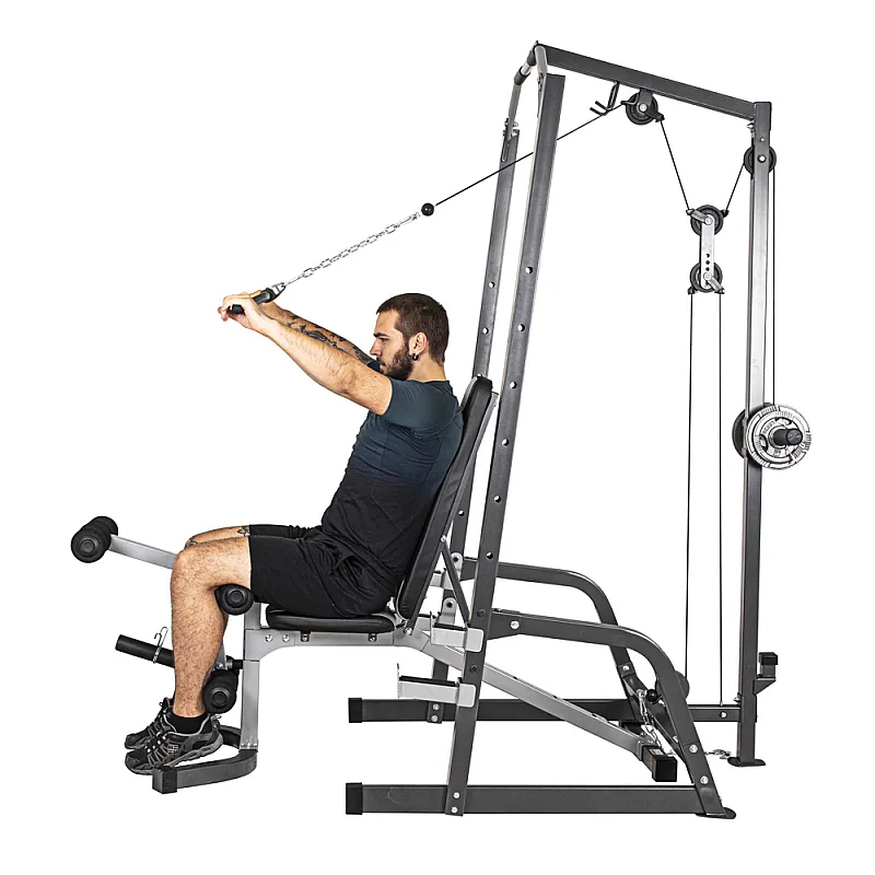 InSportline Power Rack PW60 Πολυόργανο με Πάγκο 20817 - Σε 12 Άτοκες Δόσεις - Black Friday