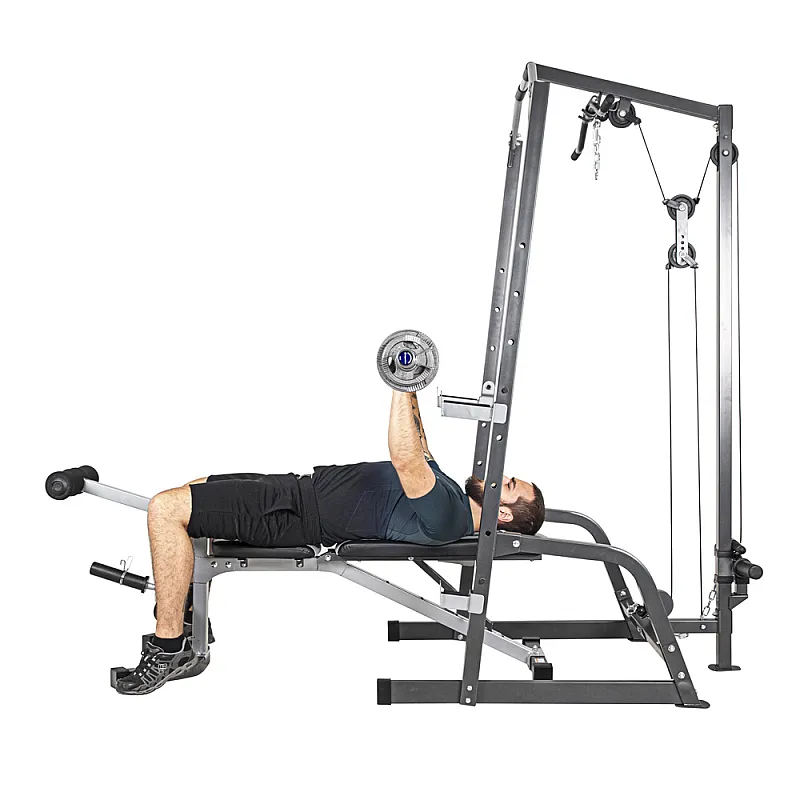 InSportline Power Rack PW60 Πολυόργανο με Πάγκο 20817 - Σε 12 Άτοκες Δόσεις - Black Friday