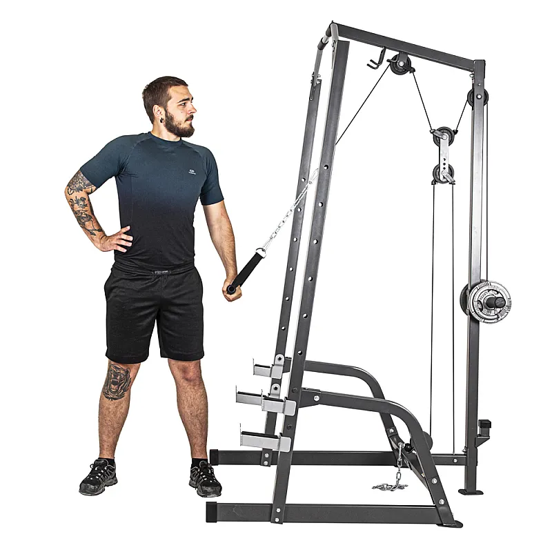 InSportline Power Rack PW60 Πολυόργανο με Πάγκο 20817 - Σε 12 Άτοκες Δόσεις - Black Friday