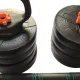 Power Train Starter Pack 40 Κιλών Σετ Αλτήρων-Μπάρας-Kettlebell PF-180418 - Black Friday