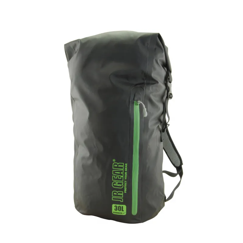 JR Gear Σακίδιο Στεγανό BOMBER MINI 30L Μαύρο 12747 - Σακίδια Πλάτης - Τσάντες