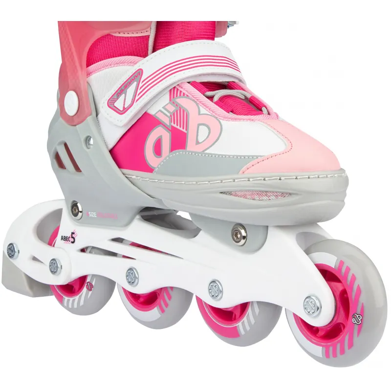 Nijdam Inline Skates ‑ Παγοπέδιλα Combo ρυθμιζόμενα Bold Berry N14AC02 - Hobbies