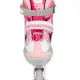 Nijdam Inline Skates ‑ Παγοπέδιλα Combo ρυθμιζόμενα Bold Berry N14AC02 - Hobbies