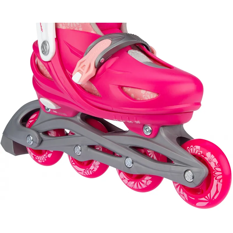 Nijdam Inline Skates Ρυθμιζόμενα 3‑σε‑1 "Floral Switch" N22AA01 - Επιλογές Δώρων για εκείνη...