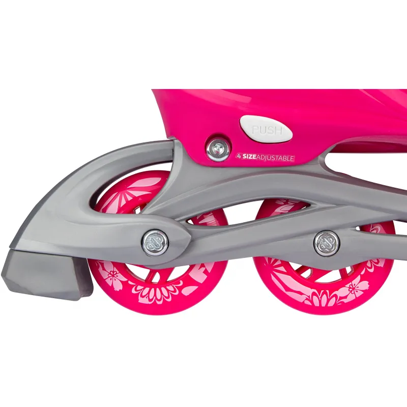 Nijdam Inline Skates Ρυθμιζόμενα 3‑σε‑1 "Floral Switch" N22AA01 - Επιλογές Δώρων για εκείνη...
