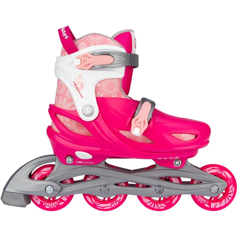 Nijdam Inline Skates Ρυθμιζόμενα 3‑σε‑1 "Floral Switch" N22AA01 - Επιλογές Δώρων για εκείνη...