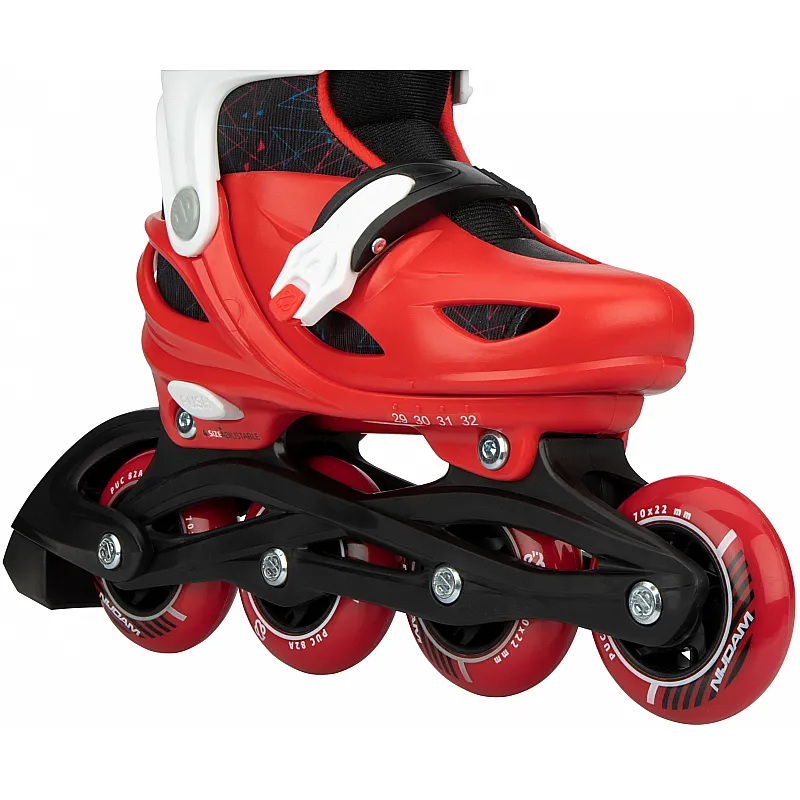 Nijdam Inline Skates ρυθμιζόμενα Rad Racer N20AA07 - Hobbies