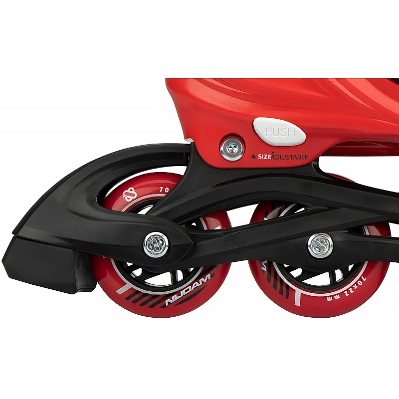 Nijdam Inline Skates ρυθμιζόμενα Rad Racer N20AA07 - Hobbies