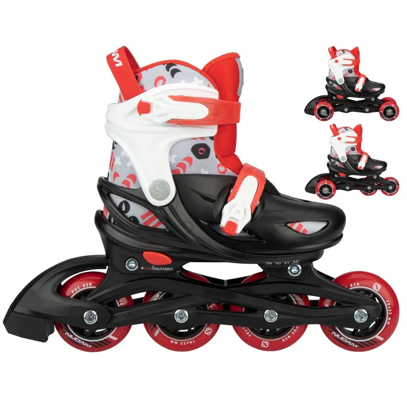 Nijdam Inline Skates ρυθμιζόμενα Street Shift N22AA02 - Hobbies