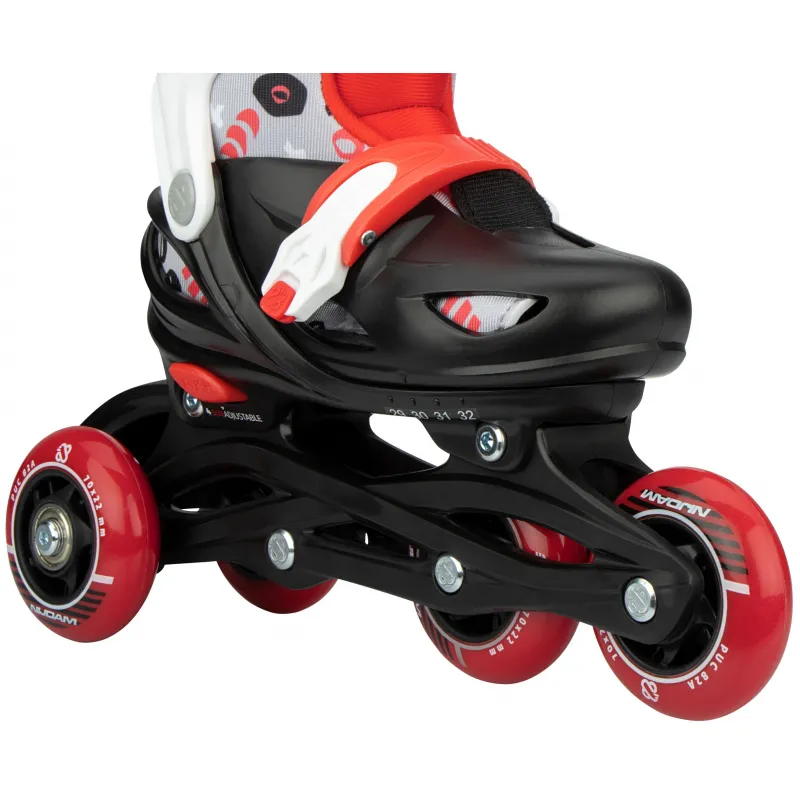 Nijdam Inline Skates ρυθμιζόμενα Street Shift N22AA02 - Hobbies