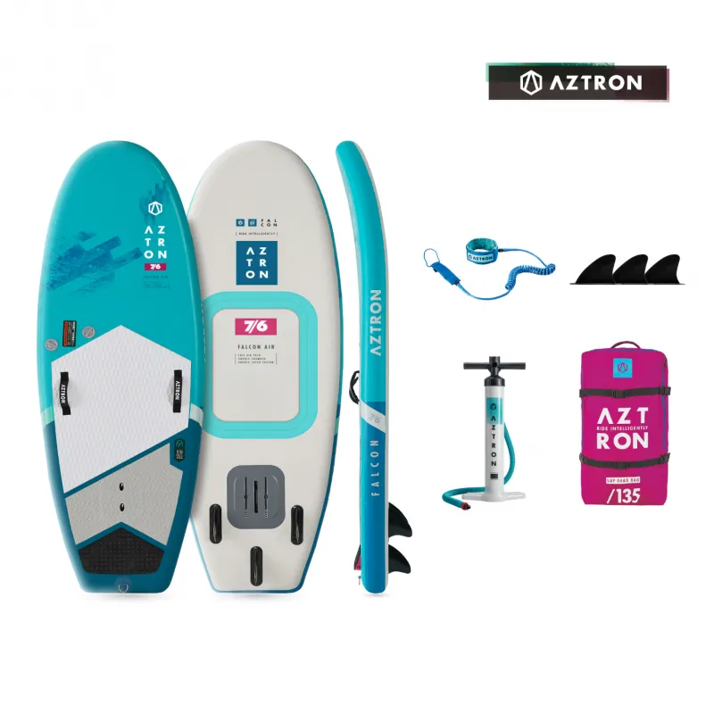 Aztron Falcon Air Foil Φουσκωτή Σανίδα SUP/Wing Foil 7 6" - 228cm AS-205F - Σε 12 Άτοκες Δόσεις - Σανίδες Sup και αξεσουάρ