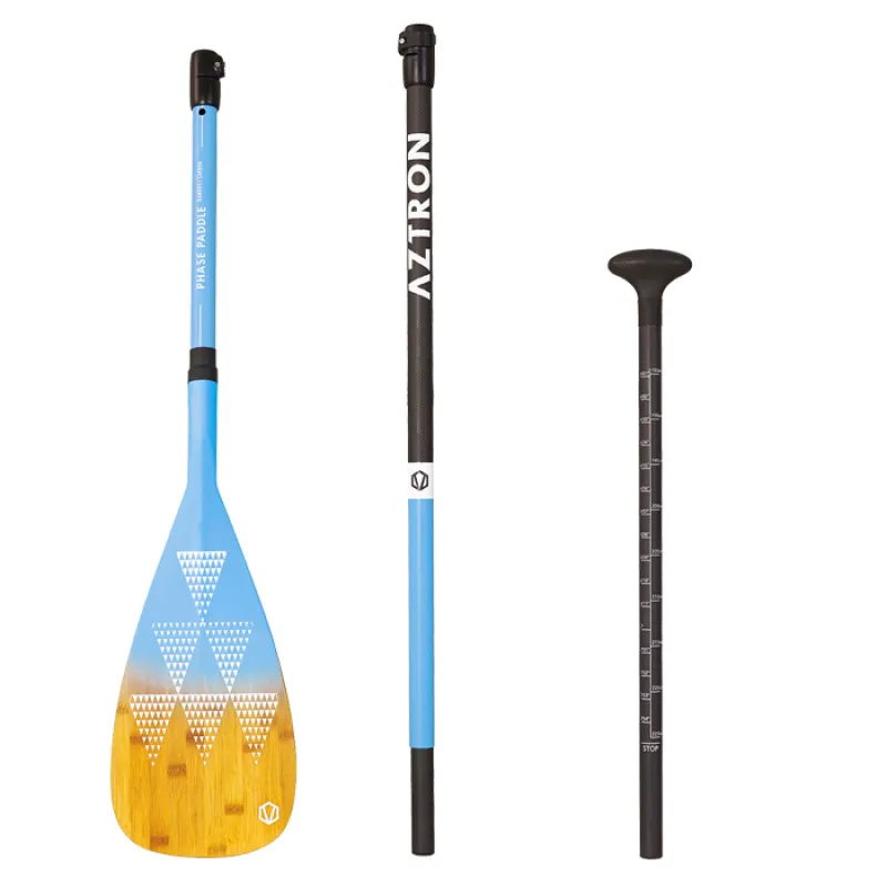 Aztron Κουπί Phase Bamboo/Carbon 3-section - AC-P250 - Σανίδες Sup και αξεσουάρ
