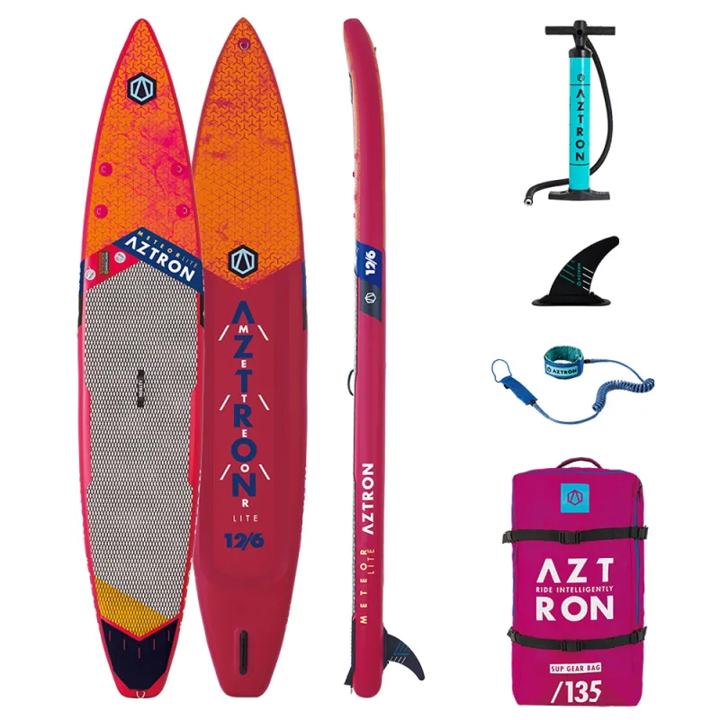 Aztron Meteorlite Race Φουσκωτή Σανίδα SUP 12 6" - 381cm AS-600WD- Σε 18 Άτοκες Δόσεις - Σανίδες Sup και αξεσουάρ