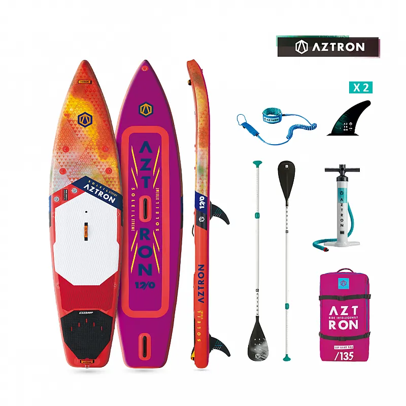 Aztron Soleil X-Treme Φουσκωτή Σανίδα Windsurf/Kayak SUP 12.0  – 366cm AS-902D Σε 18 Άτοκες Δόσεις - Σανίδες Sup και αξεσουάρ