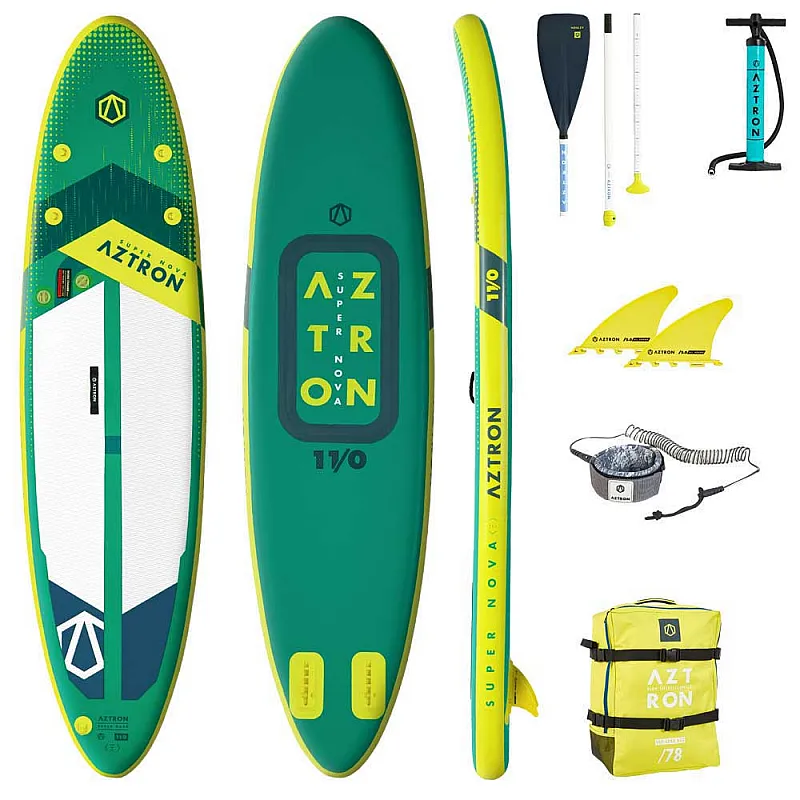 Aztron Super Nova Compact Φουσκωτή Σανίδα SUP 11 0" / 335cm - AS-013 - Σε 12 Άτοκες Δόσεις - Σανίδες Sup και αξεσουάρ