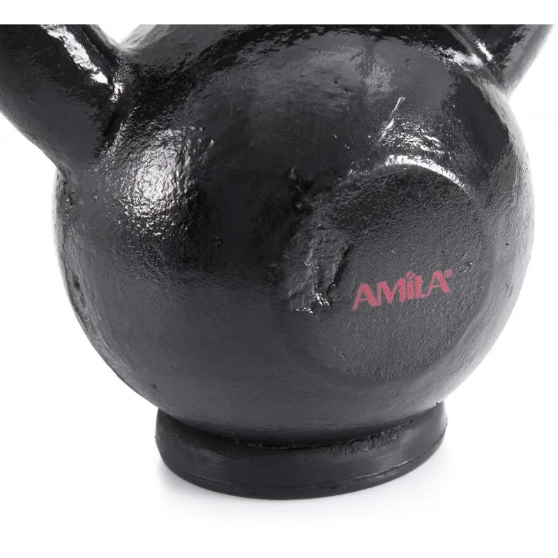 Amila Kettlebell Cast Iron Rubber Base 10Kg - 44522 - Kettlebell