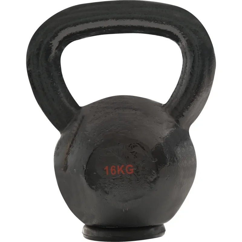 Amila Kettlebell Cast Iron Rubber Base 16Kg - 44503 - Kettlebell