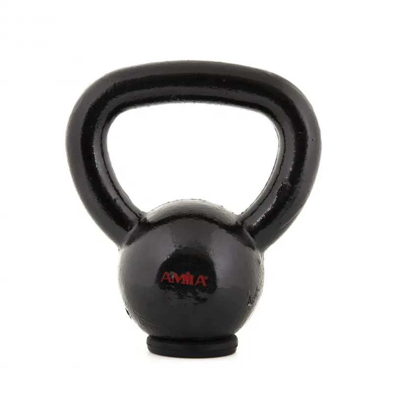 Amila Kettlebell Cast Iron Rubber Base 4Kg - 44500 - Kettlebell