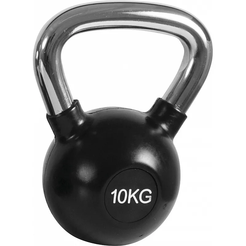 Amila Kettlebell Rubber Cover Cr Handle 10Kg - 90456 - Kettlebell