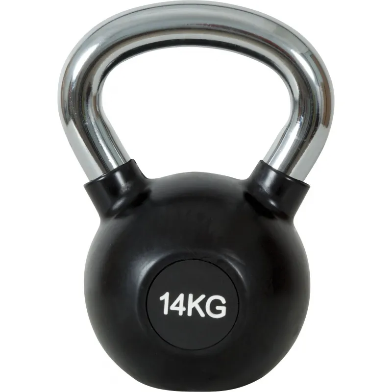 Amila Kettlebell Rubber Cover Cr Handle 14Kg - 90458 - Kettlebell