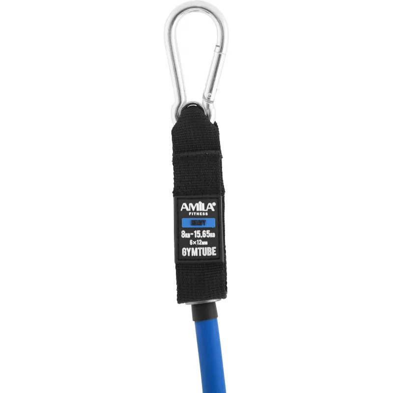 Amila Λάστιχο Αντίστασης GymTube με Clip Heavy - 88163 - Λάστιχα - Ιμάντες Ενδυνάμωσης