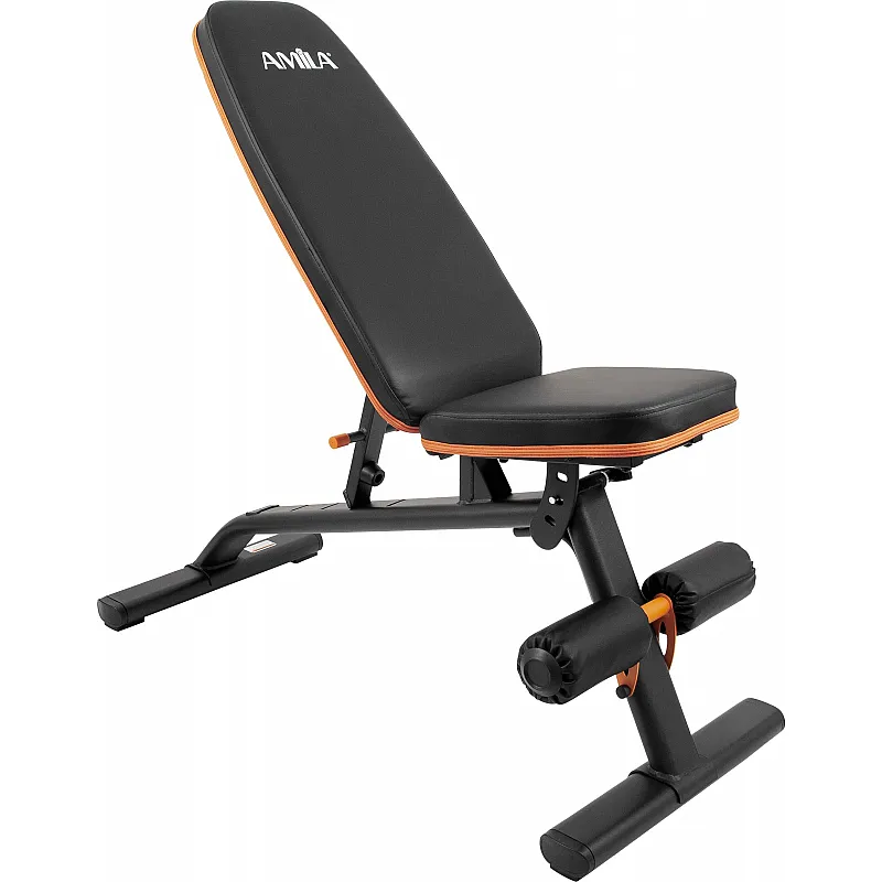 Amila Πάγκος Γυμναστικής AWB550 Ρυθμιζόμενος - 91406 - Πάγκοι για ελεύθερα βάρη