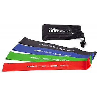 Amila Set Λάστιχα Αντίστασης Small LoopBand (Light - Ultimate) - 96605