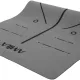 Amila Στρώμα Γυμναστικής Yoga PU Mat 4mm Γκρι - 96760 - Yoga - Pilates