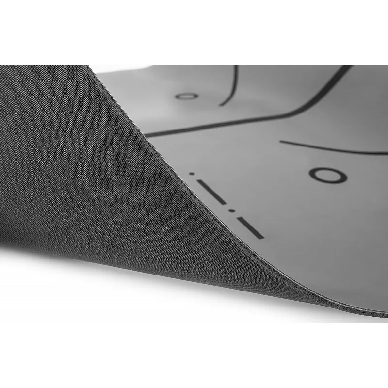 Amila Στρώμα Γυμναστικής Yoga PU Mat 4mm Γκρι - 96760 - Yoga - Pilates