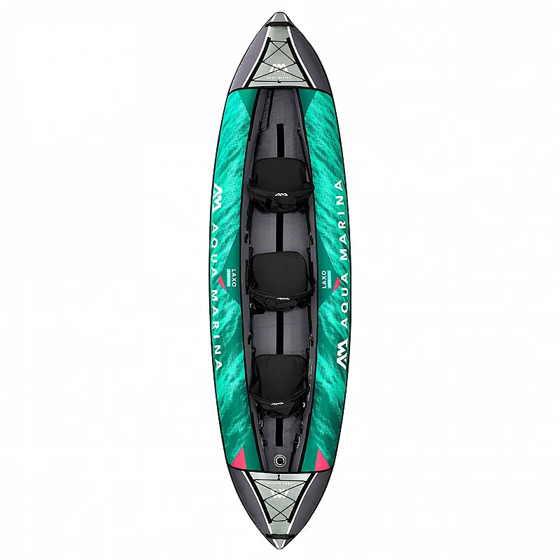 Aqua Marina Φουσκωτό Τριθέσιο Καγιάκ Laxo 3AT. 380cm - 15679 - Σε 18 Άτοκες Δόσεις - Βάρκες - Κανόε