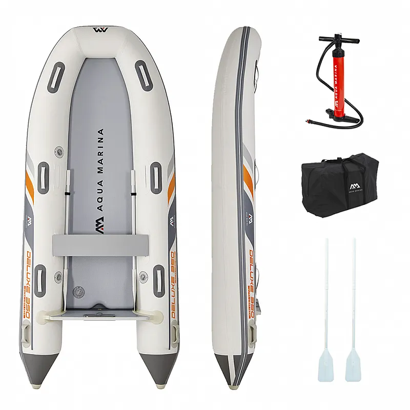Aqua Marina Φουσκωτή Βάρκα Deluxe 350cm με AirDeck BT-UD350 - 15620 - Σε 18 Άτοκες Δόσεις - Βάρκες - Κανόε