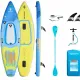 Aquatone Playtime Hybrid Φουσκωτή Σανίδα Kayak / SUP 11.4 – 345cm TS-080 - Σε 12 Άτοκες Δόσεις - Σανίδες Sup και αξεσουάρ